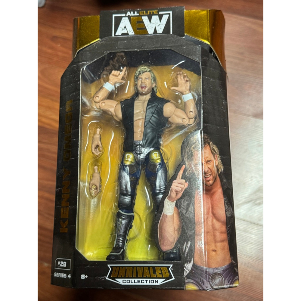 AEW All Elite Kenny Omega Unrivaled Series 4 #28 Wrestling Action Figure NEW